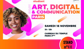 Nous serons présent sur le salon Art, Digitale & communication du Figaro Étudiant le samedi 18 Novembre